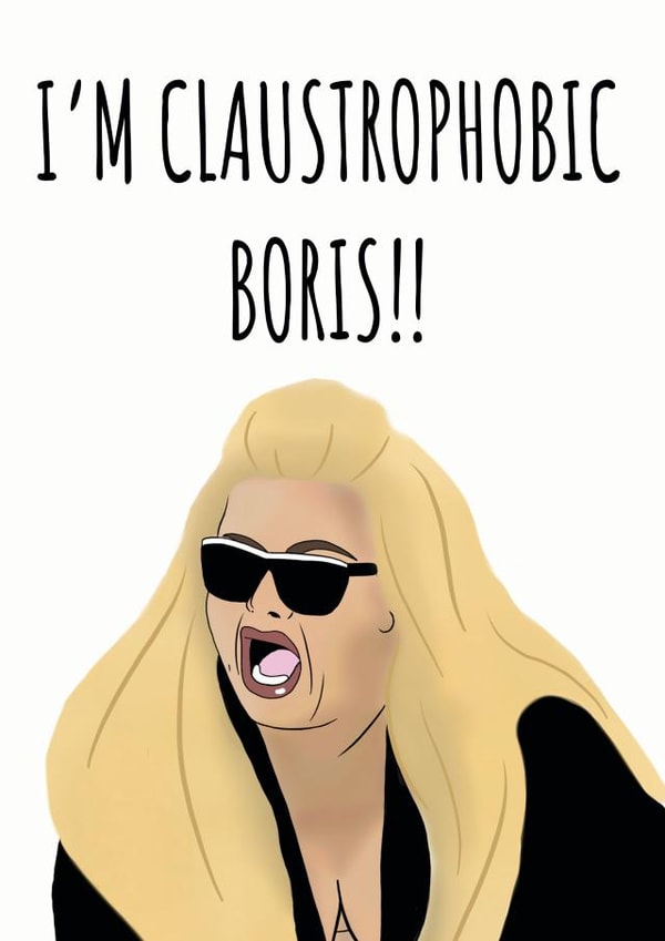 gemma collins Birthday Card 42192 created by Printologist