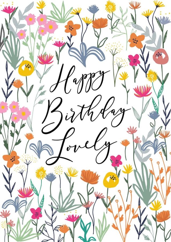 Floral Birthday Card - Classic created by Jessica Eyre