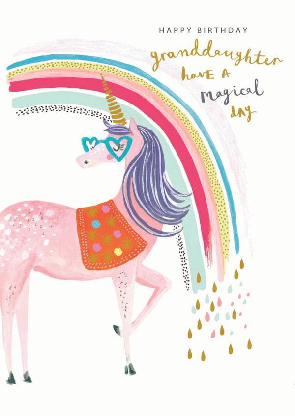Grandaughter Unicorn created by Louise Tiler