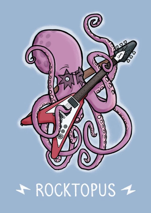 rock music Just because Card 14400 created by Carl Batterbee