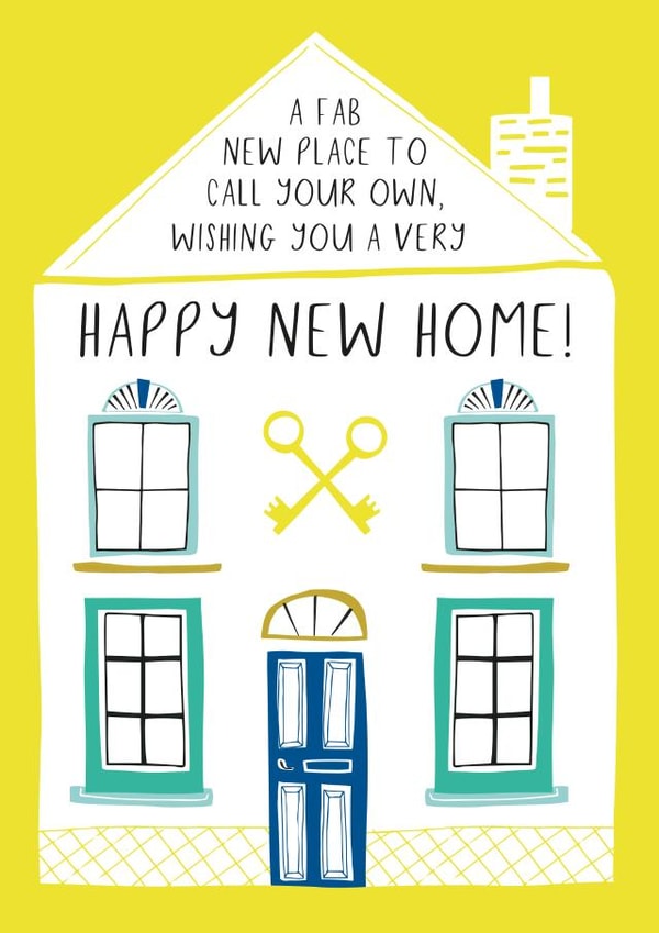 happy new New Home Card 1724 created by Jessica Hogarth