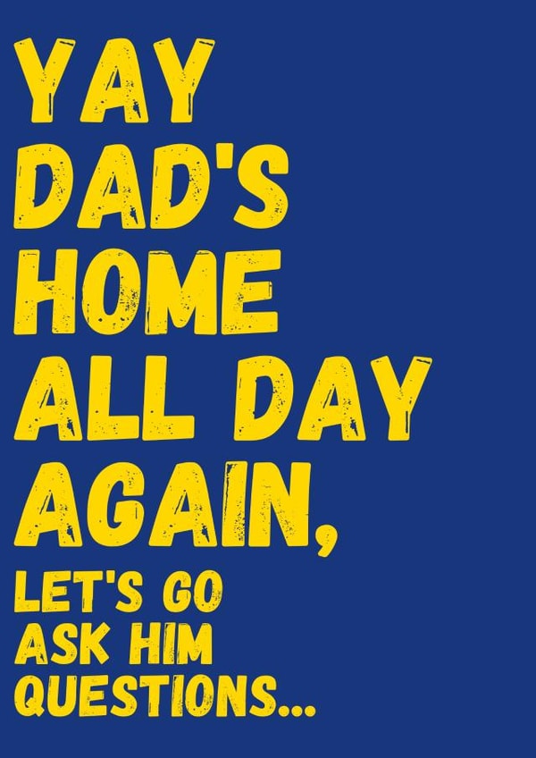 day dad Father's Day Card 33121 created by Flamingo Lingo by Jenny