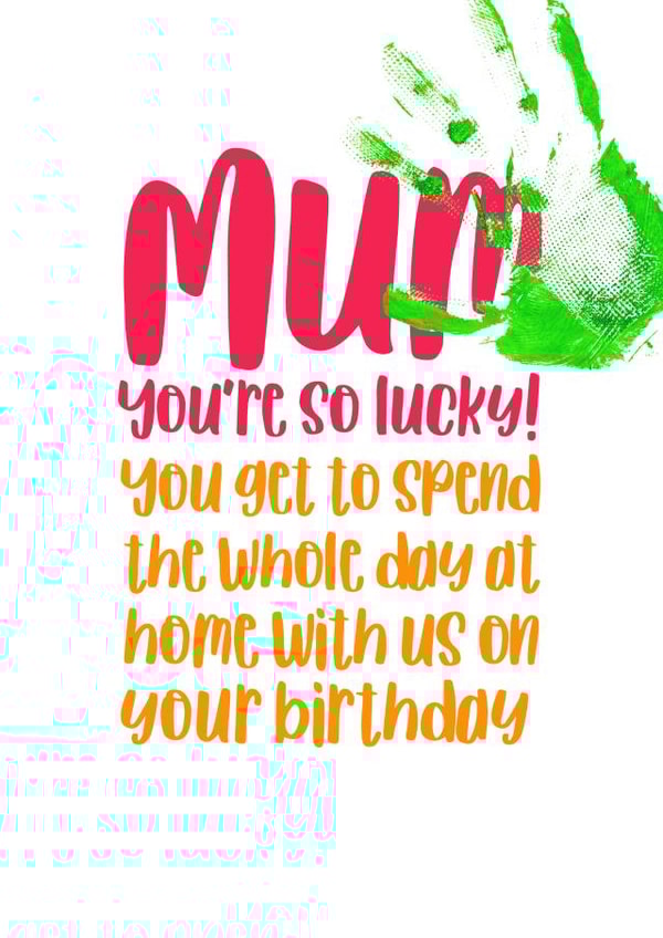 mum so Birthday Card 31366 created by Duckduckle Design