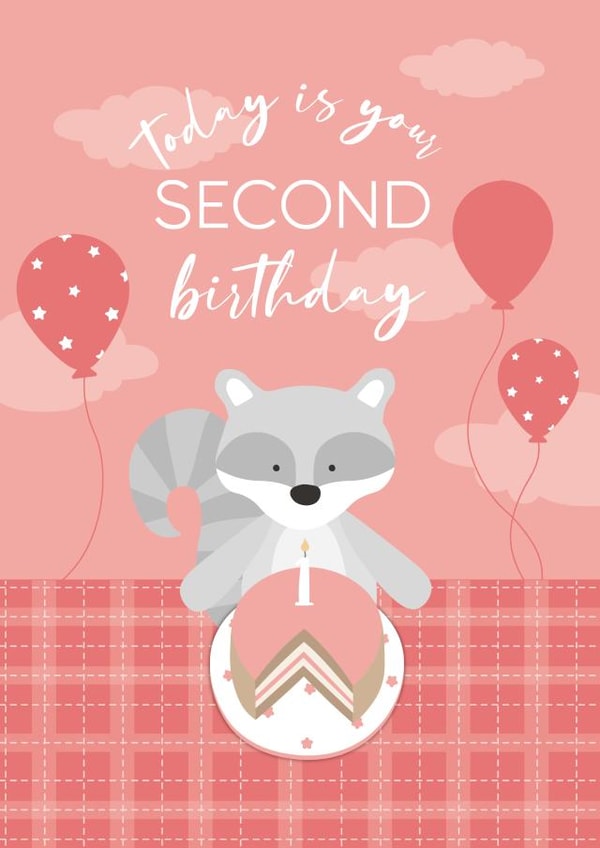 2 birthday Birthday Card 40258 created by Laura