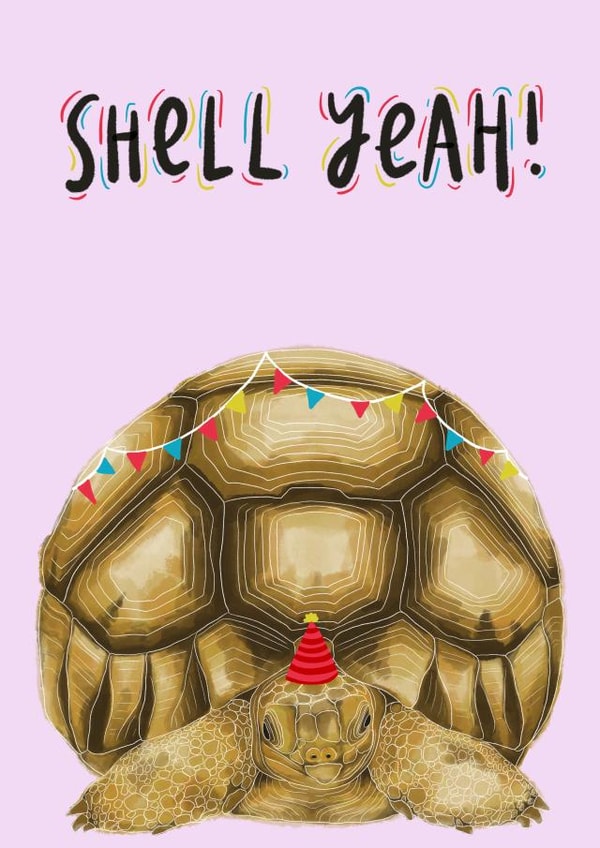 tortoise celebration Card 17564 created by Alba Landra