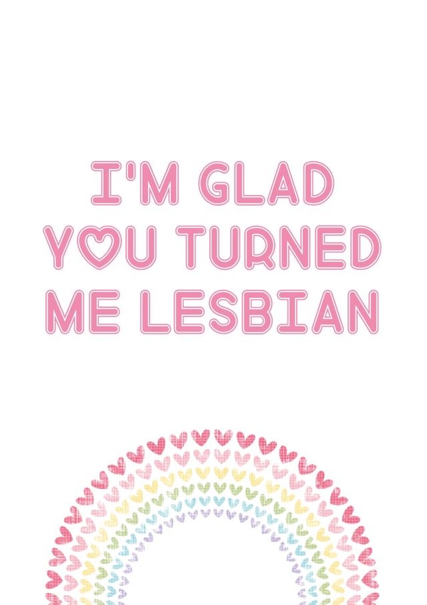 glad you Anniversary Card 16914 created by Rude Cards