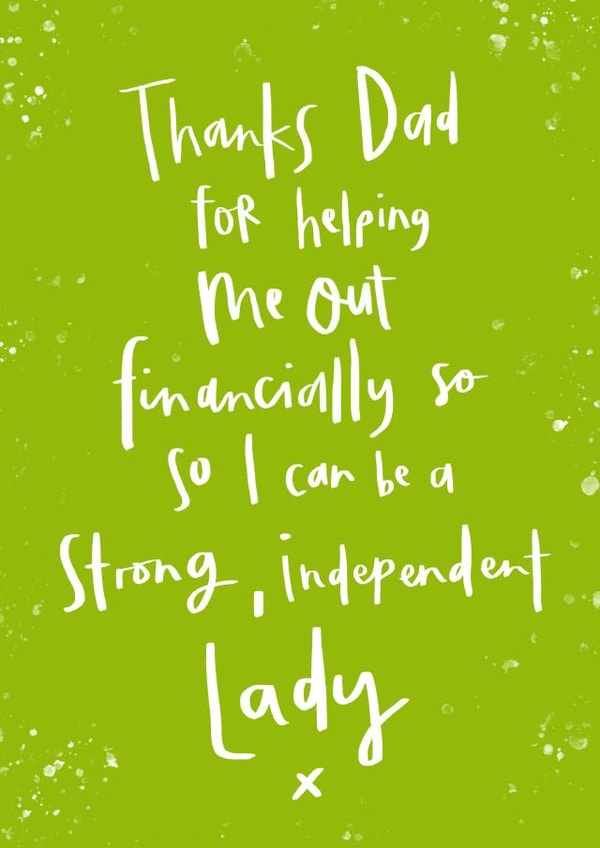 thanks helping Father's Day Card 28642 created by Diffydolls