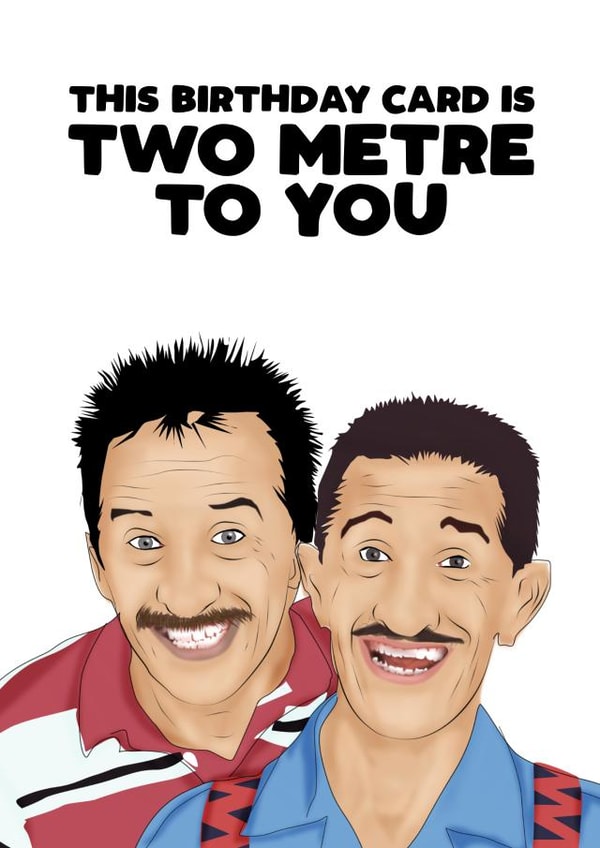 Chuckle brothers Birthday Card 30573 created by Filthy Sentiments