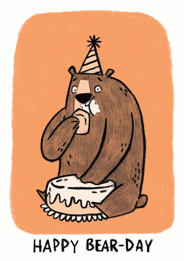 happy bear-day Birthday Card 16077 created by Camille Medina