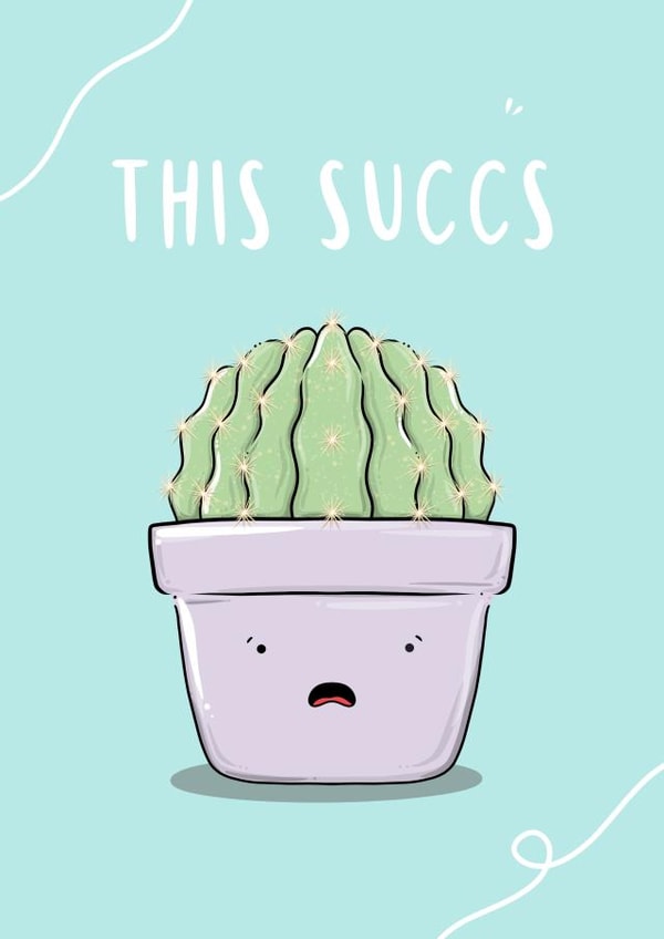 this sucks just to say Just because Card 17796 created by The Tipsy Turtle