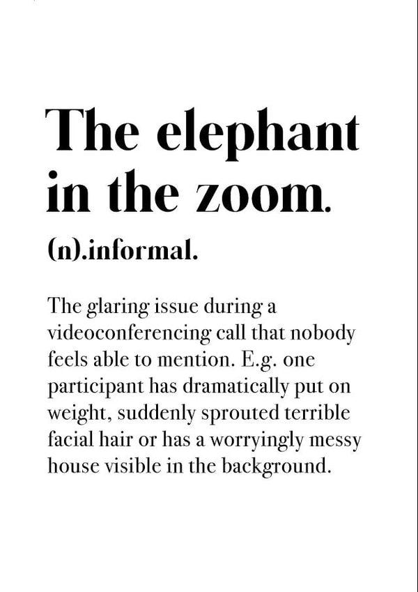 funny zoomcall Just because Card 38431 created by Huxters