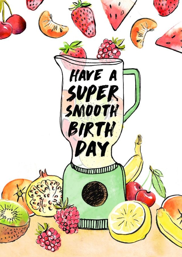 birthday fruit Birthday Card 15762 created by Karin van der Vegt