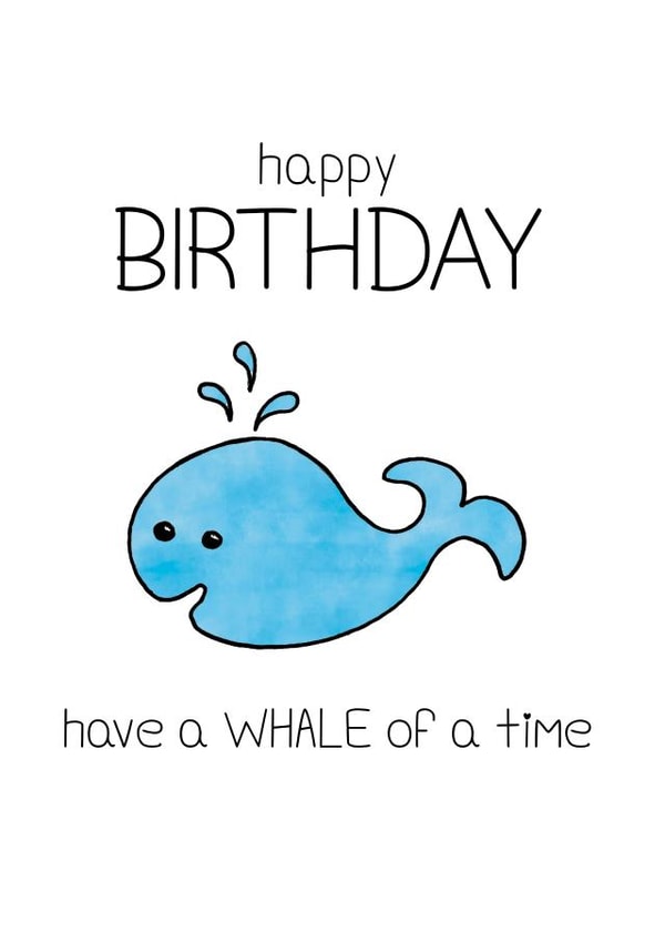 birthday pun Birthday Card 17958 created by Bev O'Connor || @oconnordesign