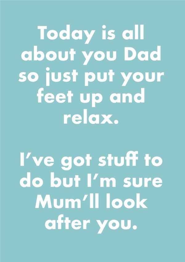 all about Father's Day Card 12827 created by OBJECTABLES