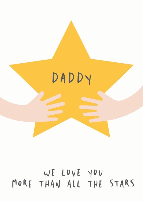 daddy love Father's Day Card 10629 created by Studio 9