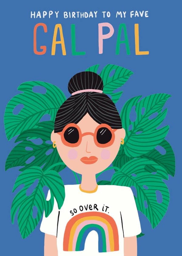 Fave Gal Pal Birthday Card created by Jessica Harvey