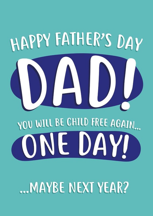 dad child Father's Day Card 33614 created by @linesbehind