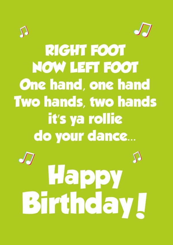 tiktok onehandtwohand Birthday Card 17853 created by Tickled Pink