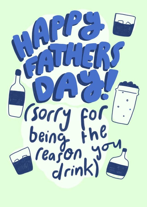being reason Father's Day Card 16257 created by Milly Iris