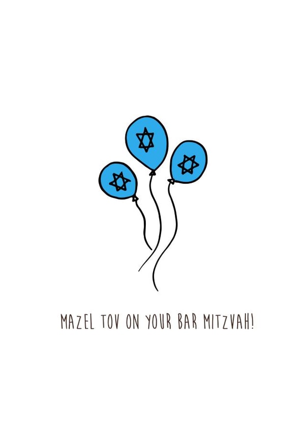 bar mitzvah jewish Card 23205 created by Aysha Samrin