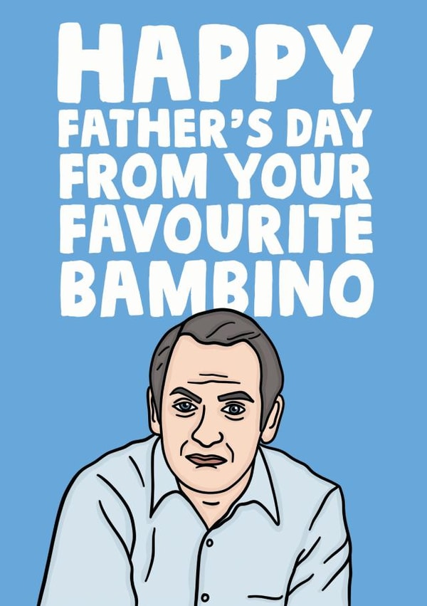 Martin Friday Night Dinner Father's Day card 1001 created by Studio Doodles