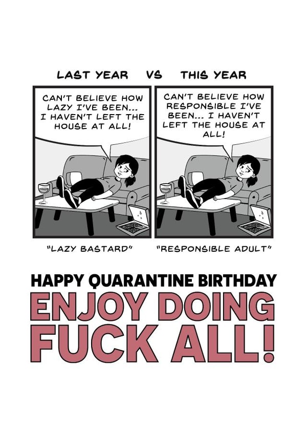 quarantine isolation Card 36448 created by Big Kid