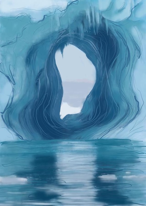 Jökulsárlón Iceland Card 26492 created by Sonia Nicolson