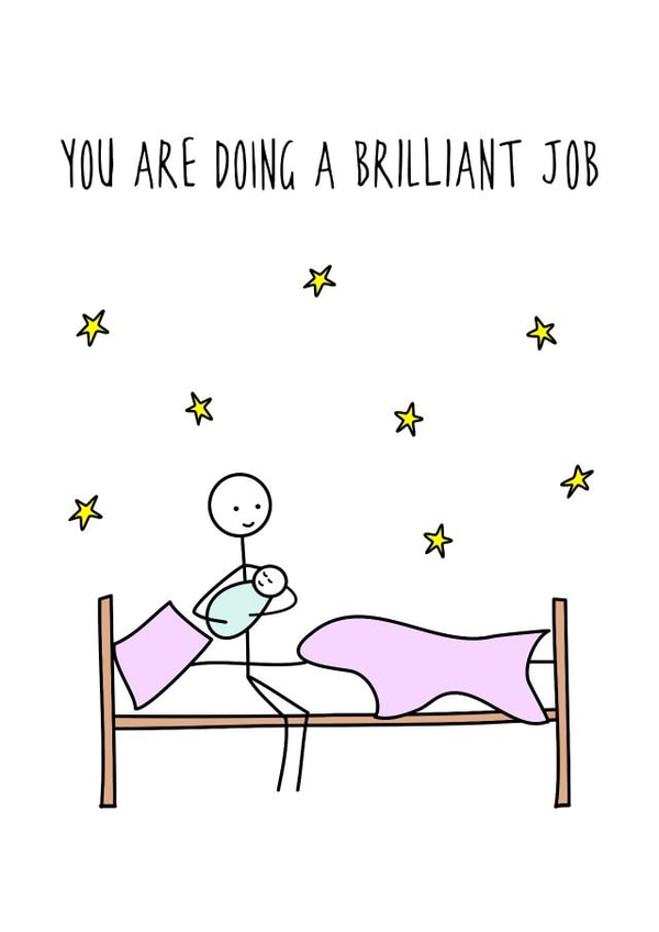 new mum doing New Baby Card 17873 created by Hurrah For Gin