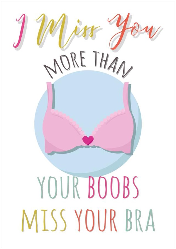 miss you Just because Card 17530 created by Wendy Finn