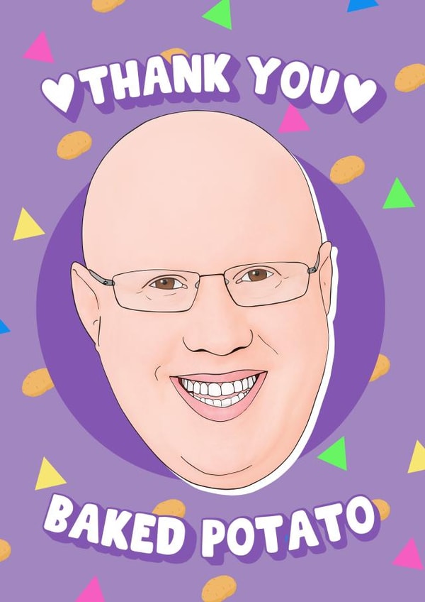 matt lucas little britain Thank You Card 10108 created by Hey Huns It's Nicole