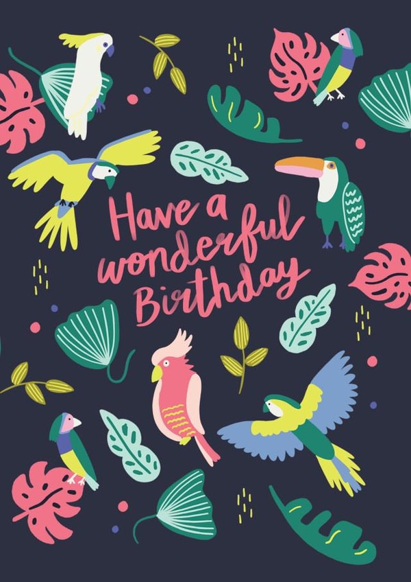 adult pretty Birthday Card 17451 created by Raspberry Blossom