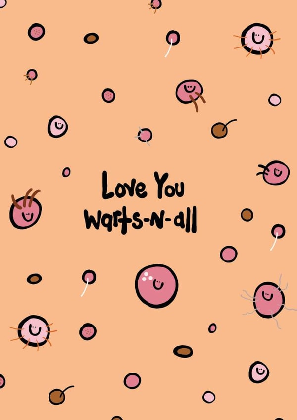 Love You Warts N All Card created by Peas-in-a-Pod