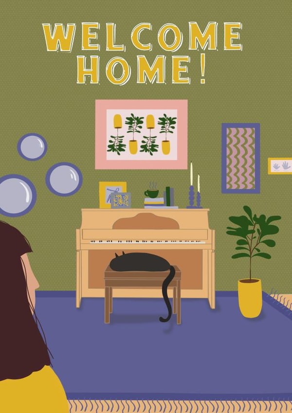 welcome home new home Card 42679 created by Abigail Keyes