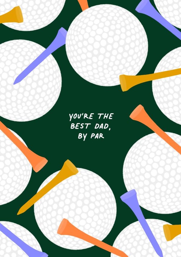 Golf Father's Day card created by Mare Marren
