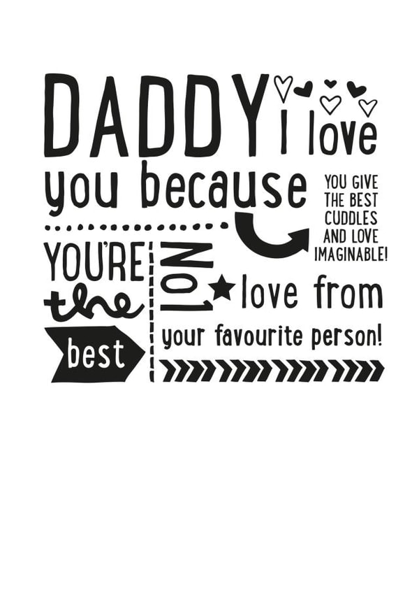 daddy I Father's Day Card 32143 created by Jodie Gaul & Co
