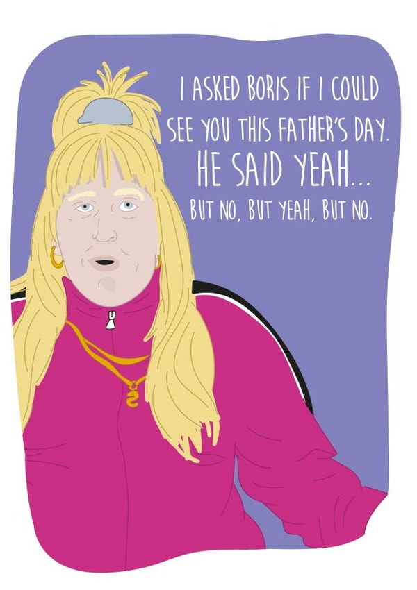Little Britain Father's Day card created by I Made A Card