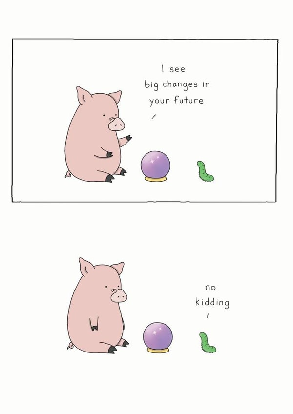 liz climo Just because Card 6675 created by Redback Cards