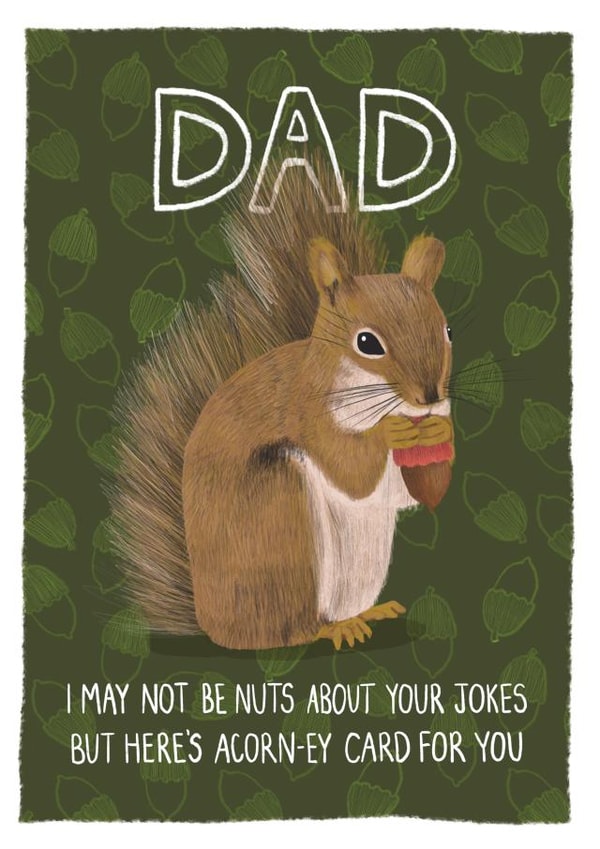 Funny Dad Pun Birthday Card created by Made by Burbs