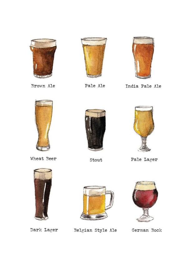 beer pale Father's Day Card 42920 created by Brooke Marie