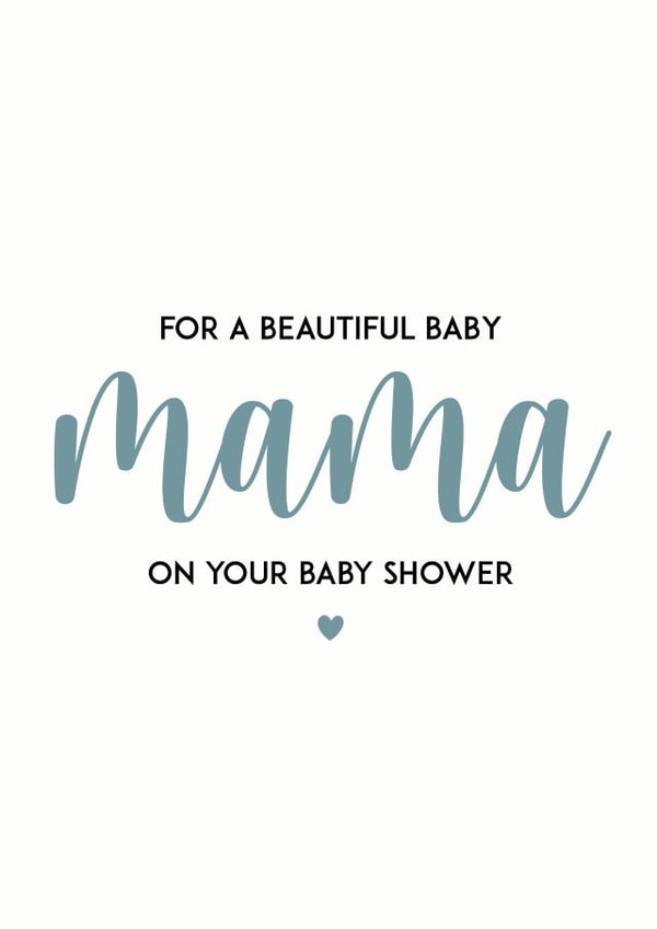 baby shower New Baby Card 18275 created by PERSNL