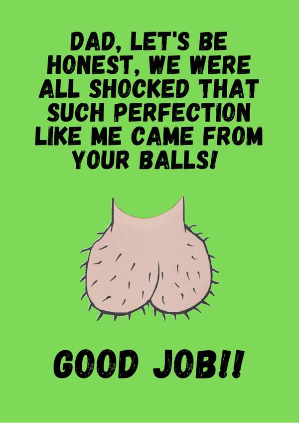 fathers day dad Card 38717 created by James J