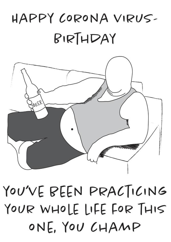 Coronavirus Covid-19 Card 40075 created by Billy Goldsmith