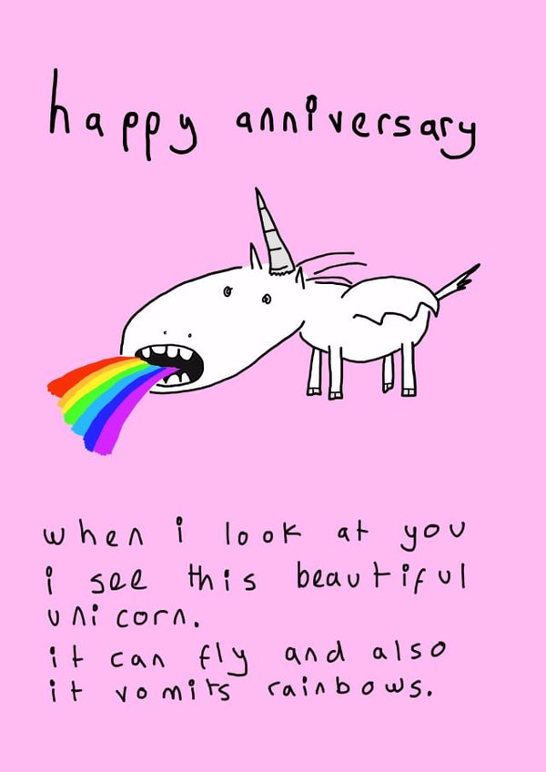 anniversary funny Anniversary Card 16899 created by Tiger Fluff