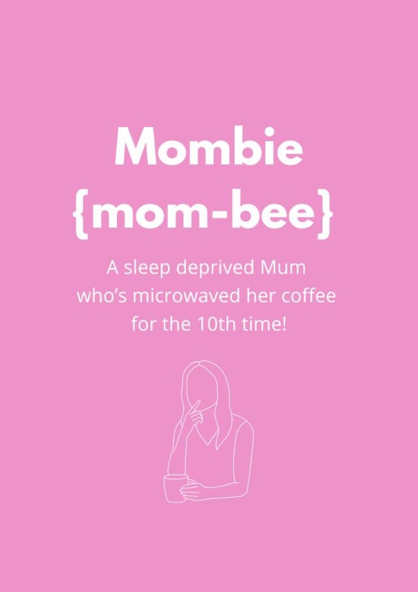 A humorous card for Mum's on any occasion created by Kate Hitchman