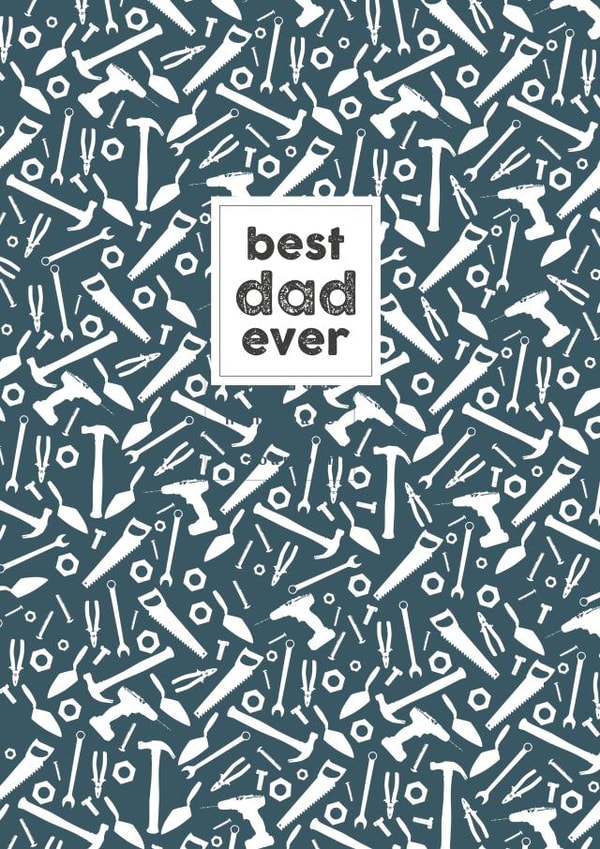 dad best Father's Day Card 37765 created by Cinnamon Aitch