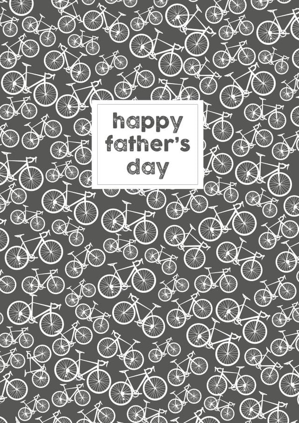 bike cycle Father's Day Card 37766 created by Cinnamon Aitch