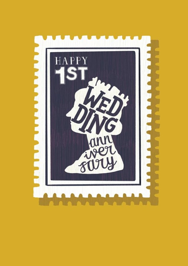 adult 1 Anniversary Card 16341 created by Made by Burbs