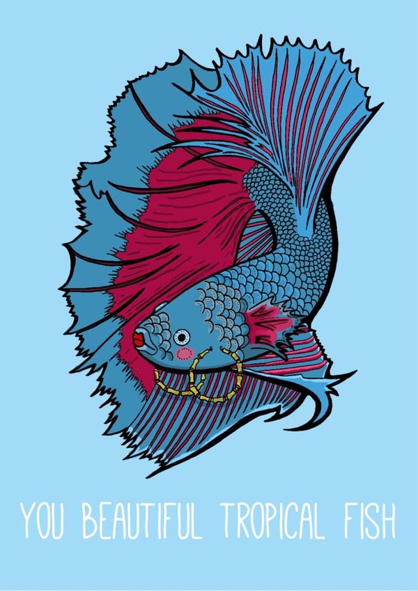 you beautiful Just Because Card 18292 created by Sarah Potter