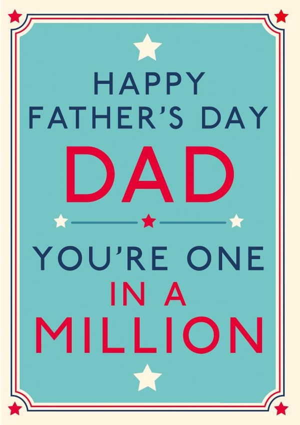 DAD one in a million created by Hotchpotch 