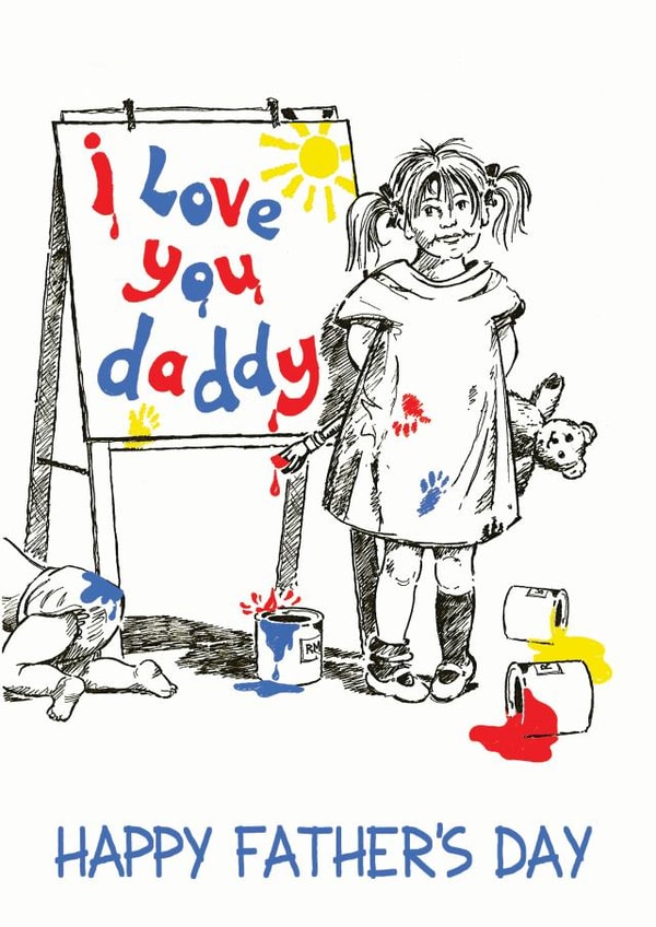 Male Adult Father's Day Card 35650 created by Richard Marsh Art